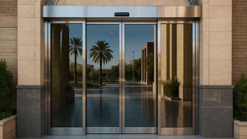 درب برقی در کرمان فروش درب اتوماتیک یاوران صنعت